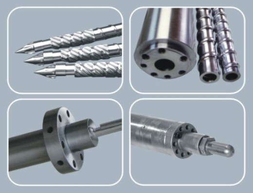 各種注塑機(jī)機(jī)筒螺桿